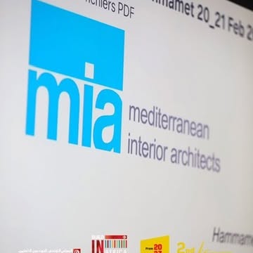The MIA identity presented on screen during Build in Africa.