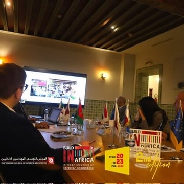 A presentation shared with the assembled association delegates in Hammamet.